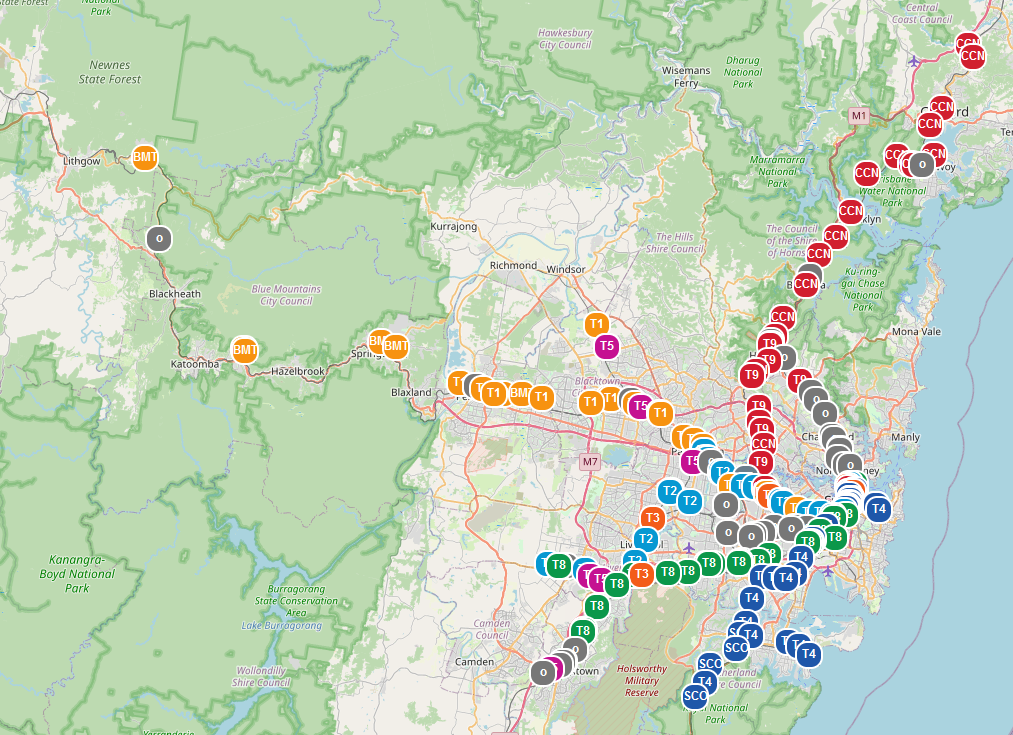 Train Tracking Frontend